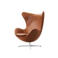 Living room furniture modern leather sofa egg chair