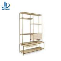 Fashion and simple metal library wall bookcase furniture DL-B06